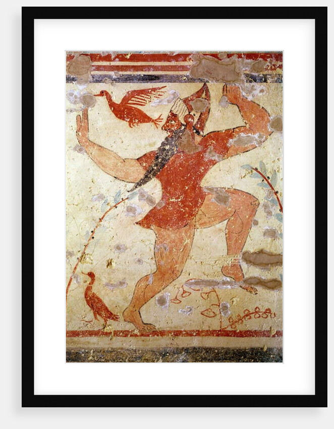 Phersu dancing by Etruscan