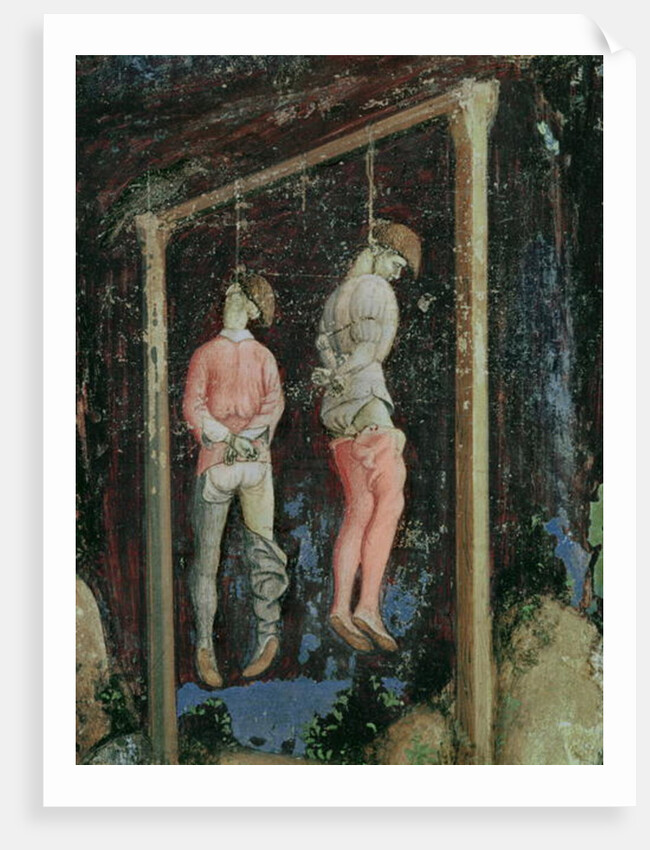 The hanged men by Antonio Pisanello