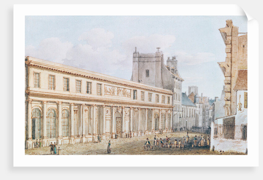 View of the Ecole de Medecine, Paris by Victor Jean Nicolle