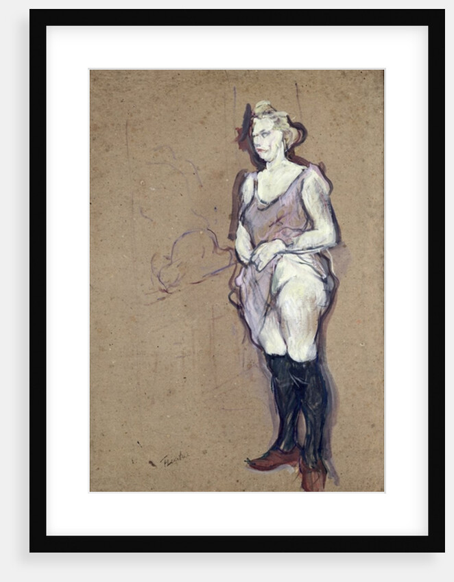 The Medical Inspection: Blonde Prostitute, 1894 by Henri de Toulouse-Lautrec