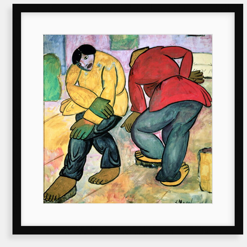 The Floor Polishers, 1911 by Kazimir Severinovich Malevich
