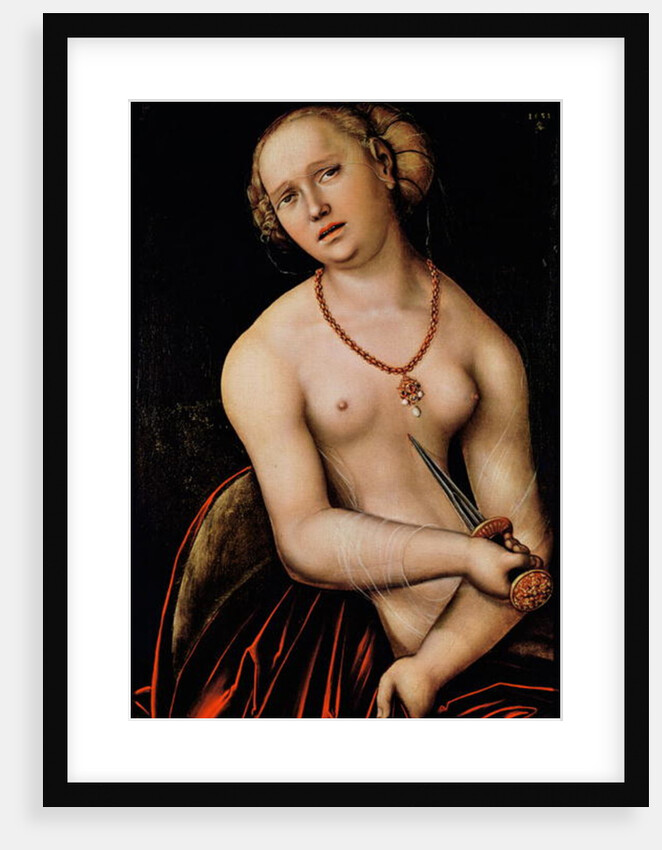 Lucretia, 1538 by Lucas the Elder Cranach