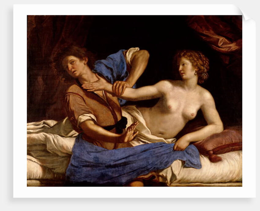 Joseph and the Wife of Potiphar, c.1649 by Guercino (1591-1666)