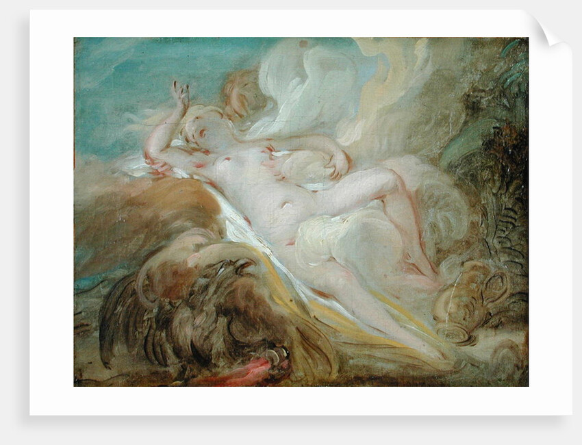 Jupiter and Io by Jean-Honore Fragonard