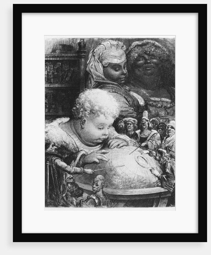 Education of Gargantua by Gustave Dore