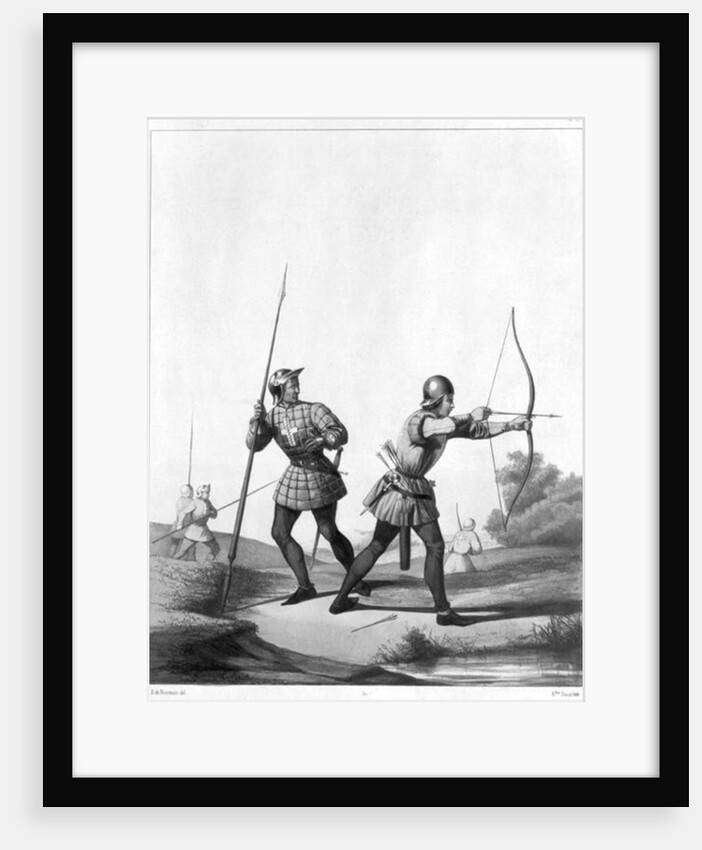 Free archers during the reign of Louis XI by French School