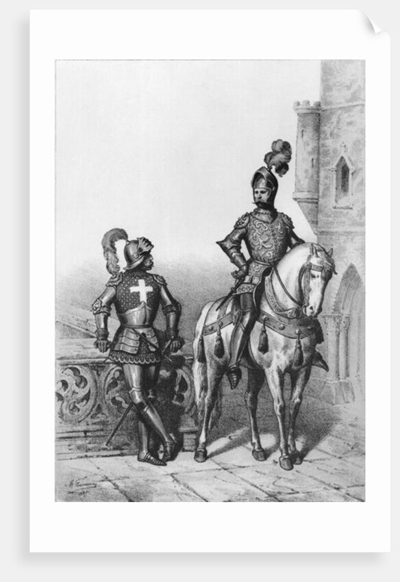 Captain of the archers of Paris, Knight of watch, 1887 by French School