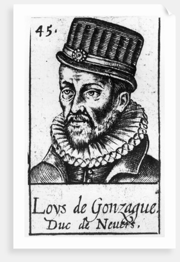 Portrait of Prince Ludovico of Gonzaga by French School