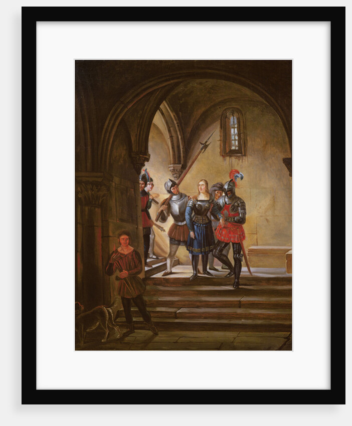 Joan of Arc Led to Prison by French School