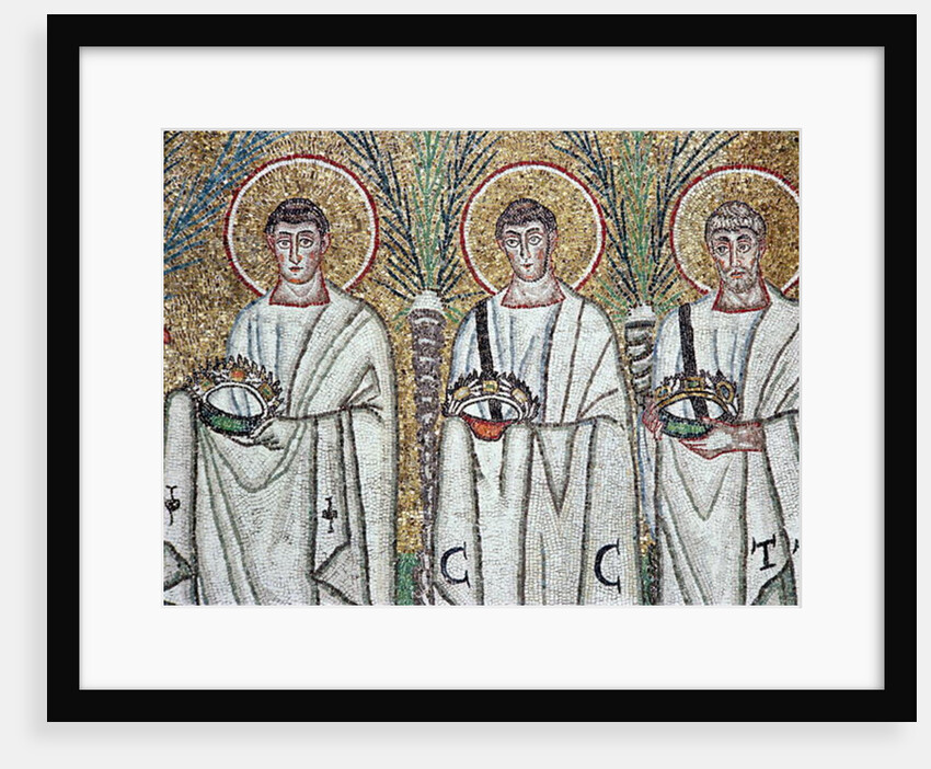 Procession of the Martyrs, 527-99 by Byzantine School