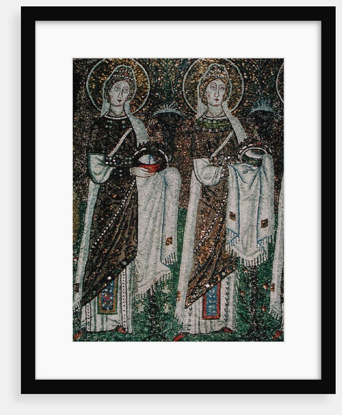 Procession of Virgin Martyrs, 527-99 by Byzantine School