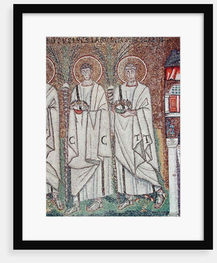 Procession of the Martyrs, 527-99 by Byzantine School