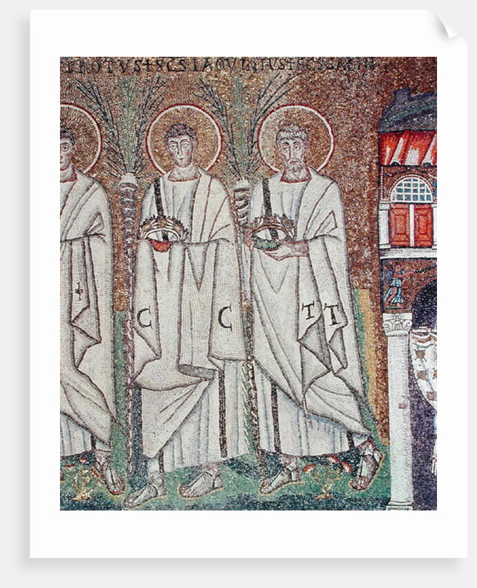 Procession of the Martyrs, 527-99 by Byzantine School