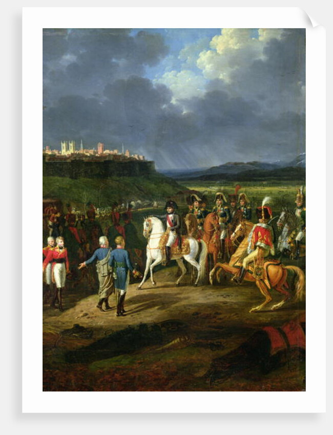 The English Prisoners at Astorga Being Presented to Napoleon Bonaparte in 1809, 1810 by Hippolyte Lecomte