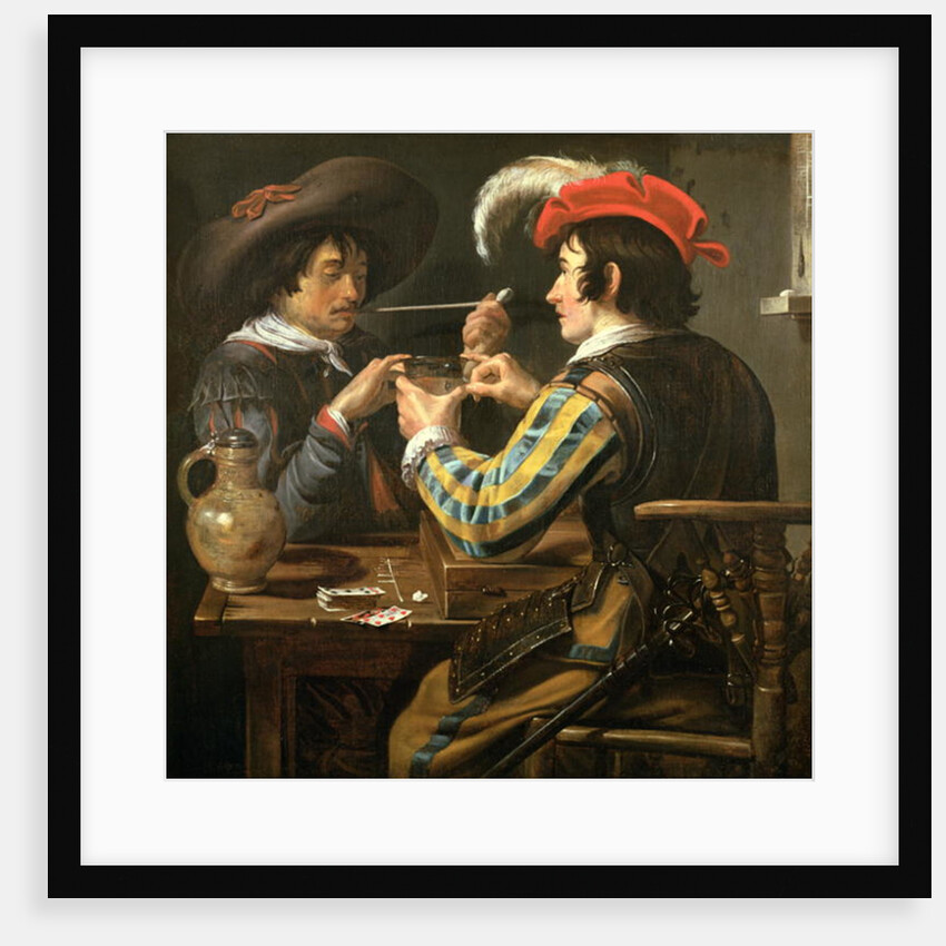 The Card Players by Theodor Rombouts