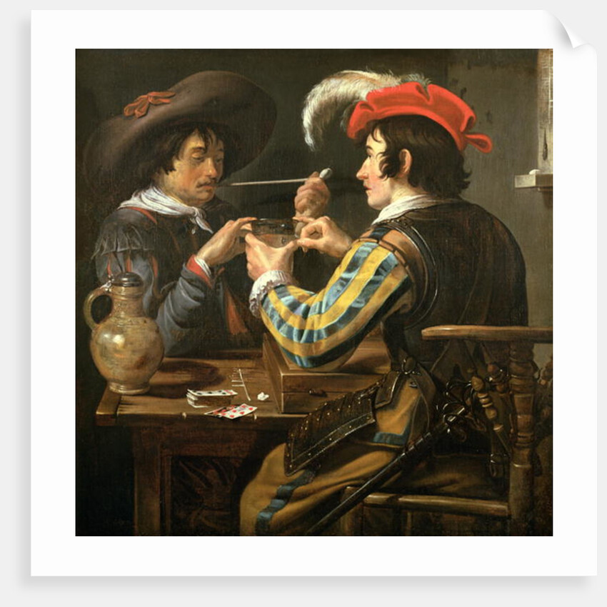 The Card Players by Theodor Rombouts
