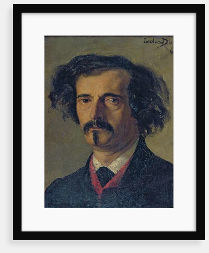 Portrait of Jules Barbey d'Aurevilly 1860 by Charles Emile Auguste Carolus-Duran
