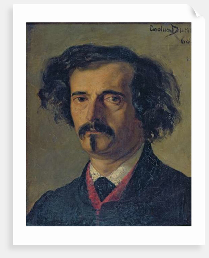 Portrait of Jules Barbey d'Aurevilly 1860 by Charles Emile Auguste Carolus-Duran