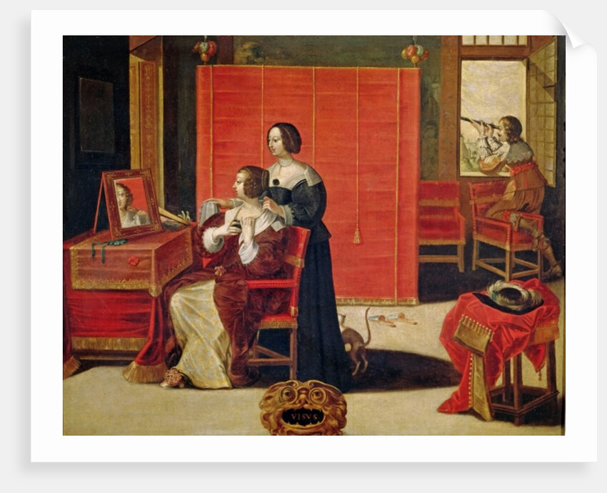 The Five Senses - Sight by Abraham Bosse