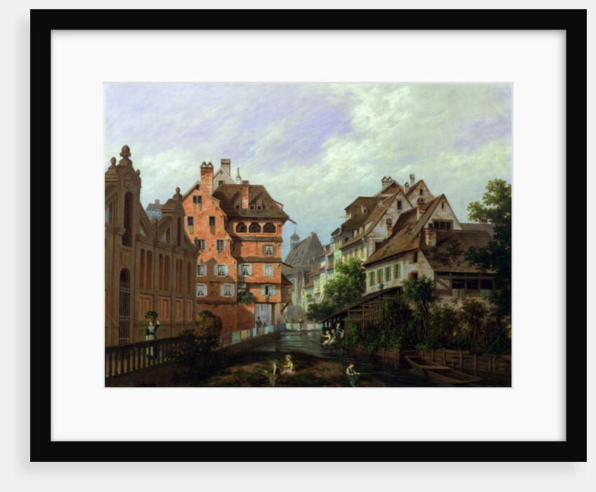 Rue des Tanneurs, Colmar, 1875 by Michel Hertrich