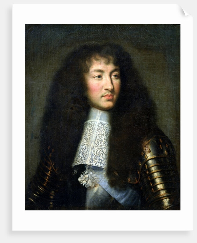 Portrait of Louis XIV, 1661-62 by Charles Le Brun