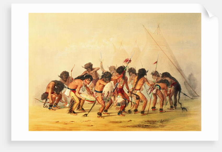 Buffalo Dance, c.1832 by George Catlin