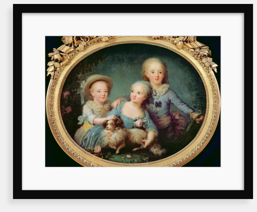 The Children of Charles de France, 1781 by French School