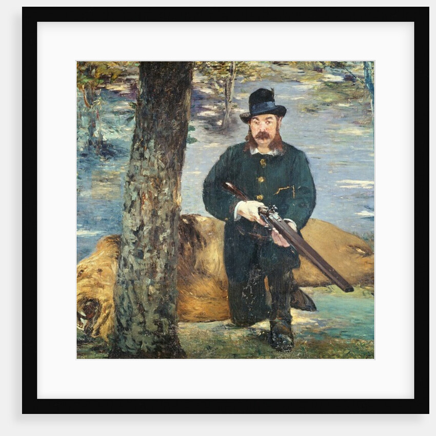 Pertuiset, Lion Hunter, 1881 by Edouard Manet