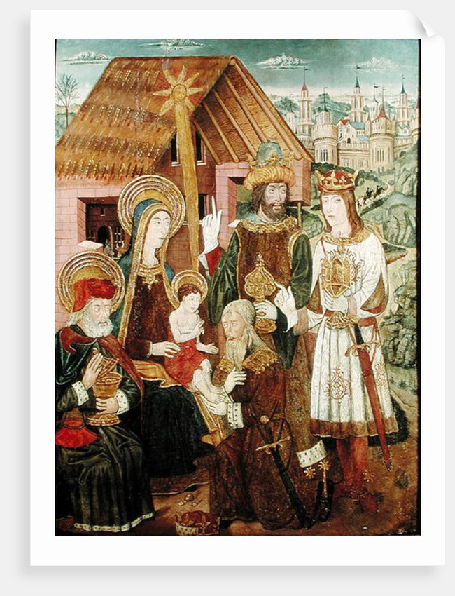 Adoration of the Magi by Pedro Garcia de Benabarre