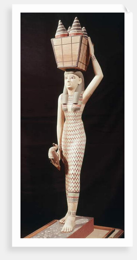 Woman carrying offerings, New Kingdom by Egyptian 18th Dynasty