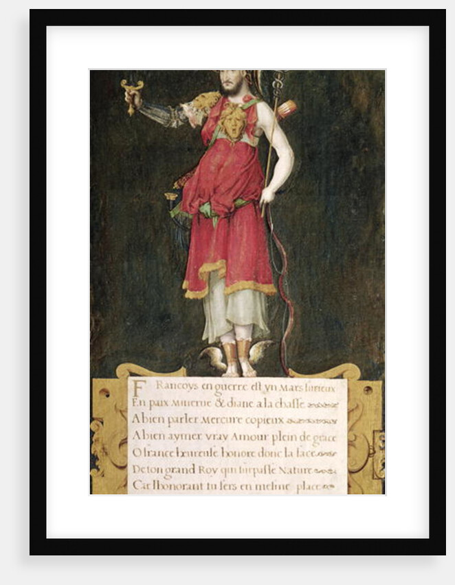 Francois I as a composite deity by Nicolas Belin
