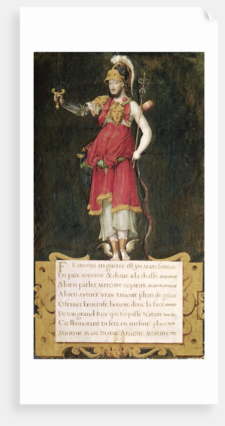 Francois I as a composite deity by Nicolas Belin