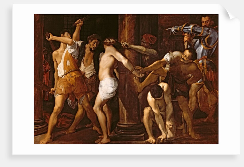The Flagellation of Christ, 1586-87 by Ludovico Carracci