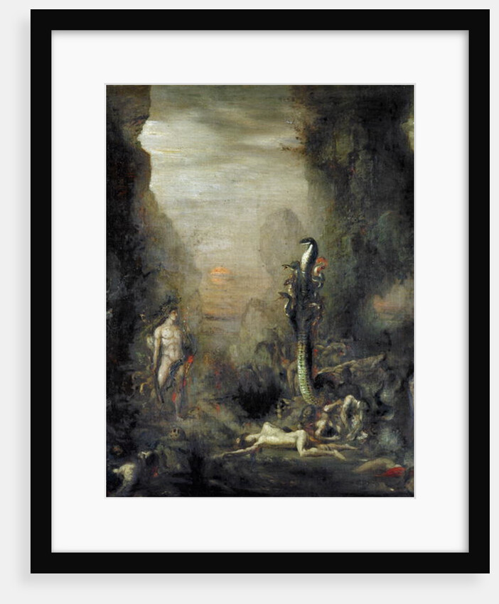 Hercules and the Lernaean Hydra, after Gustave Moreau, c.1876 by Narcisse Berchere