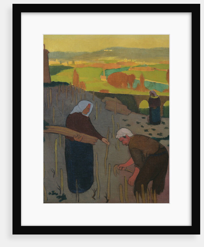 Memory of Evening II or, The Vineyard at Le Pecq, 1890 by Maurice Denis