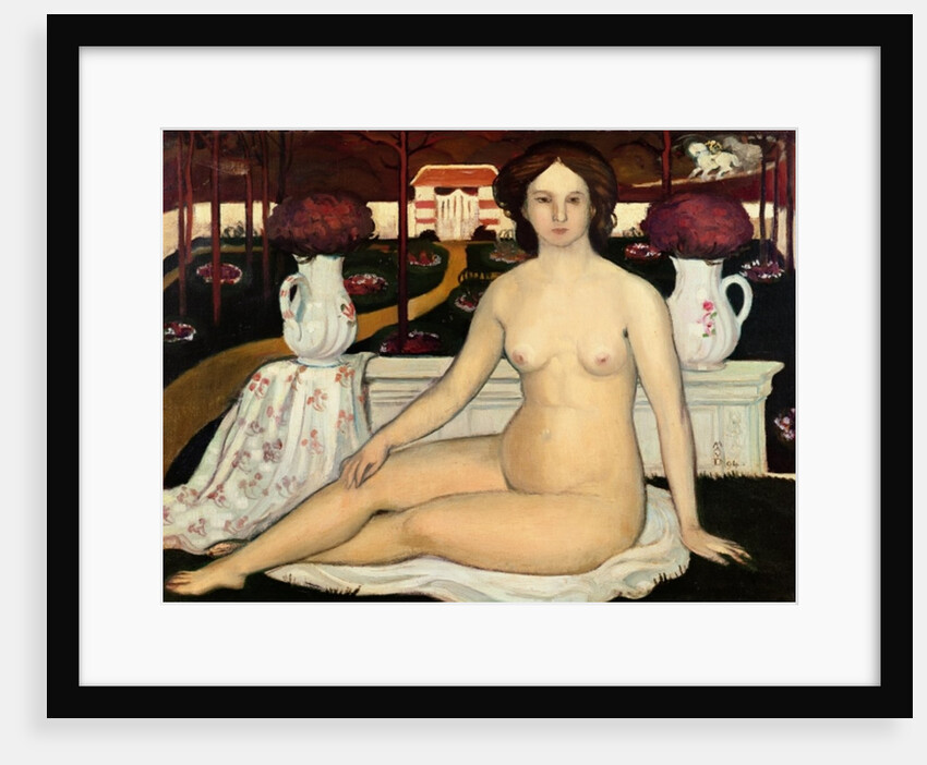 Nude with a Bouquet of Violets, 1894 by Maurice Denis