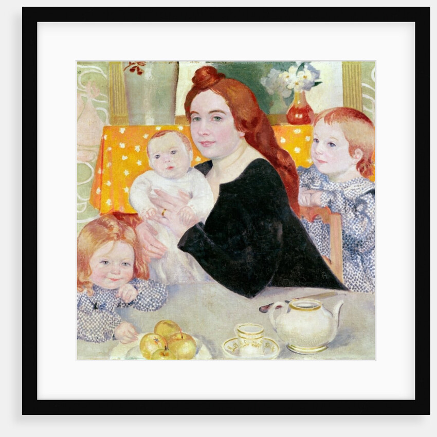 Large Family Portrait in Blue and Yellow, 1902 by Maurice Denis