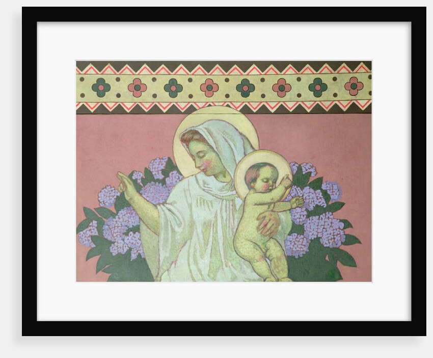 Grace, central section from the decoration of the artist's home at Perros-Guirac, 1908 by Maurice Denis