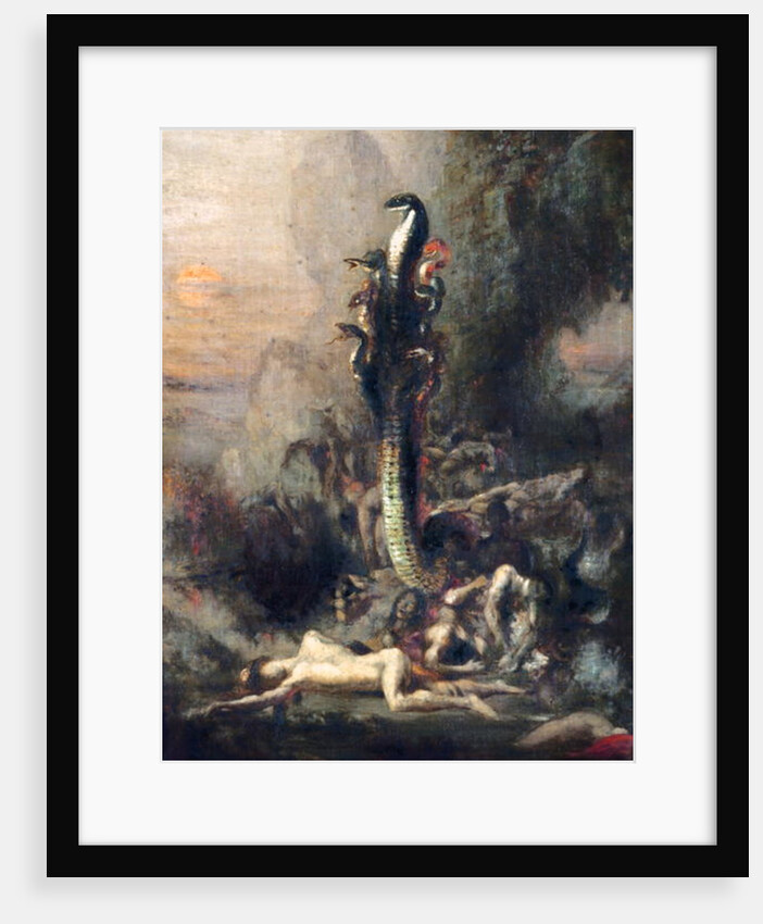 Hercules and the Lernaean Hydra, after Gustave Moreau, c.1876 by Narcisse Berchere