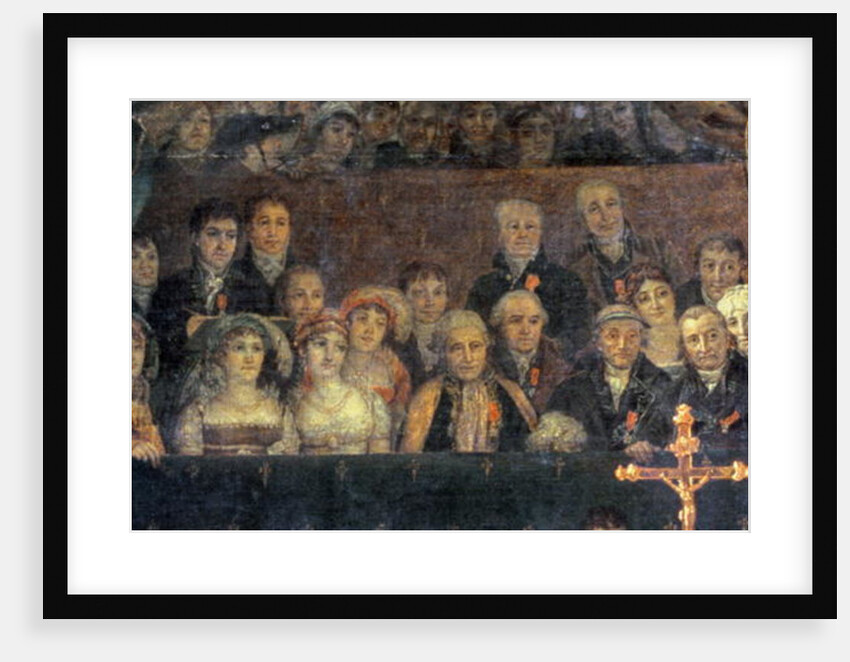 The Consecration of the Emperor Napoleon and the Coronation of the Empress Josephine by Pope Pius VII, 2nd December 1804, 1806-7 by Jacques Louis David
