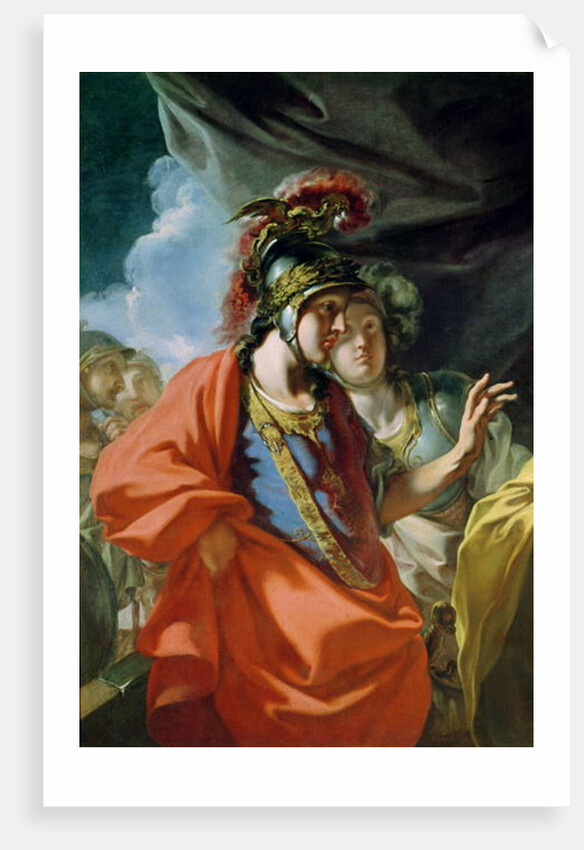 The Clemency of Alexander the Great in front of the Family of Darius III by Giovanni Antonio Pellegrini