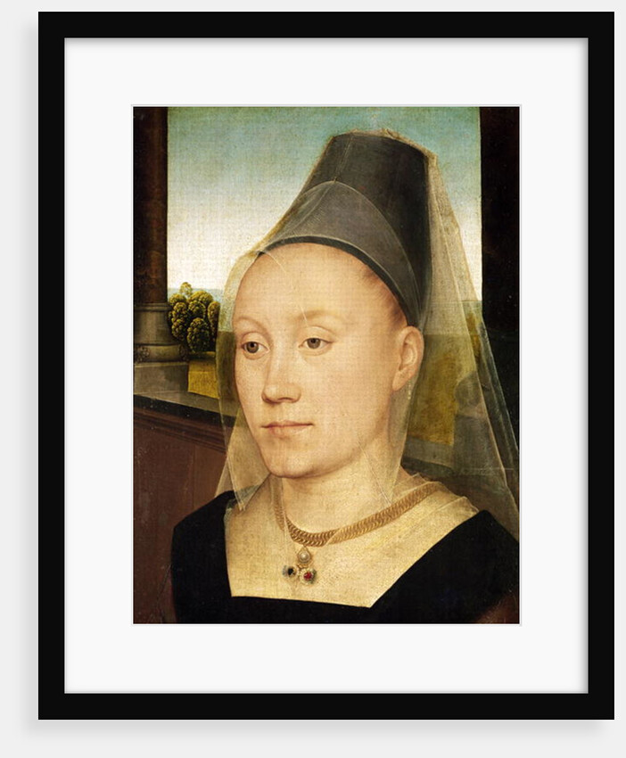 Barbara de Vlaenderberch, c.1472-75 by Hans Memling