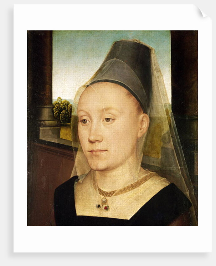 Barbara de Vlaenderberch, c.1472-75 by Hans Memling