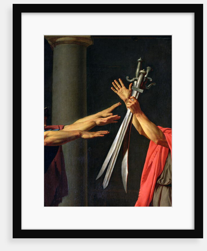 The Oath of Horatii, 1784 by Jacques Louis David