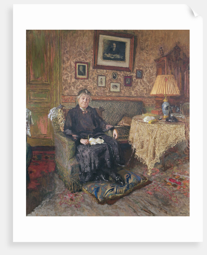 Madame Adrien Benard 1928-29 by Edouard Vuillard