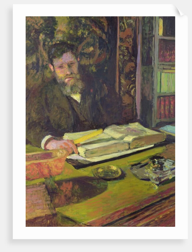Arthur Fontaine c.1906 by Edouard Vuillard