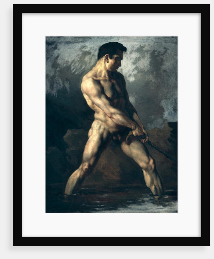 Study of a Male Nude by Theodore Gericault