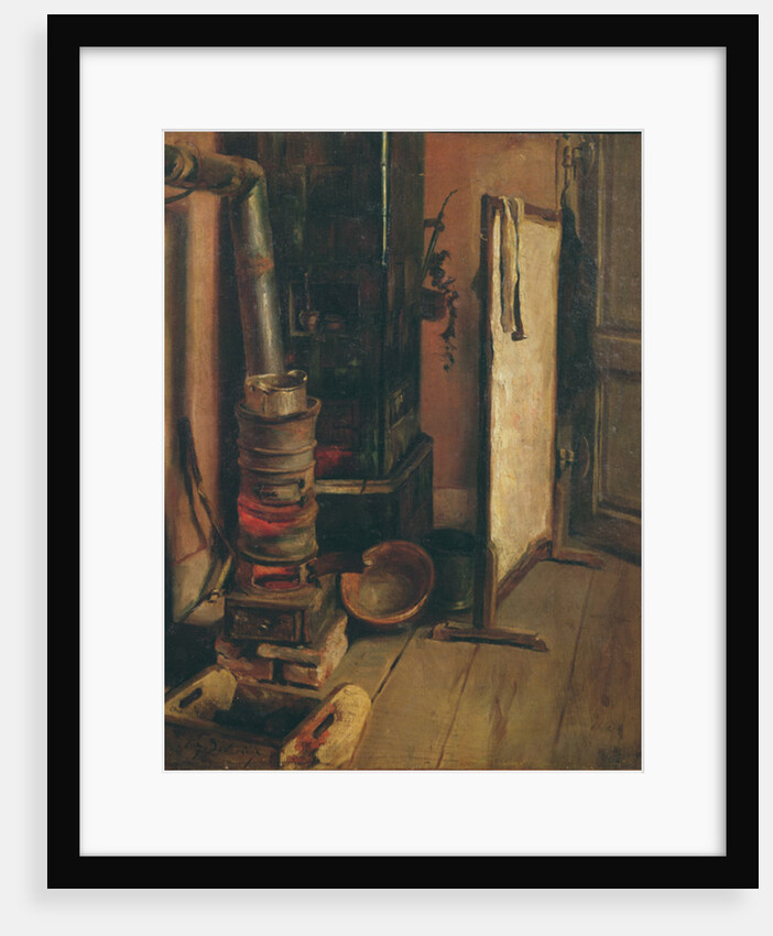 The Stove by Ferdinand Victor Eugene Delacroix