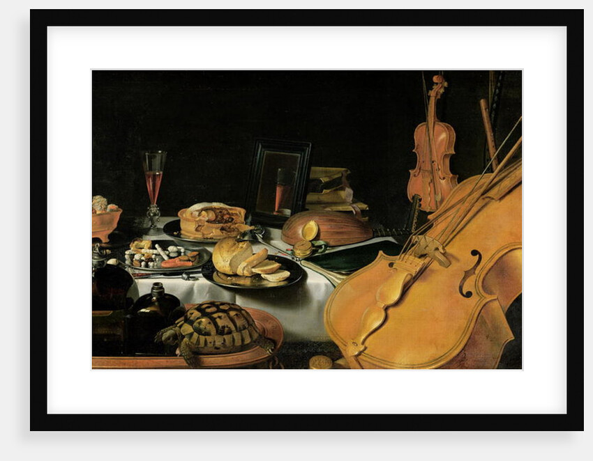 Still Life with Musical Instruments, 1623 by Pieter Claesz