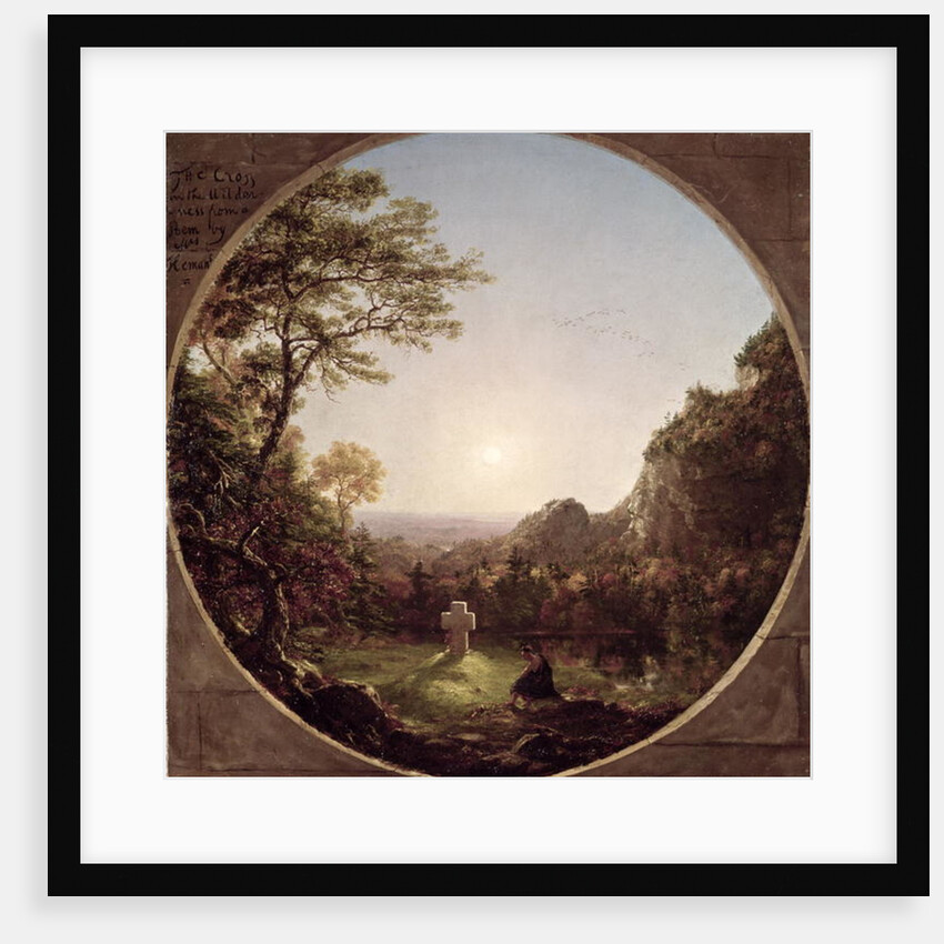 The Solitary Cross, 1845 by Thomas Cole